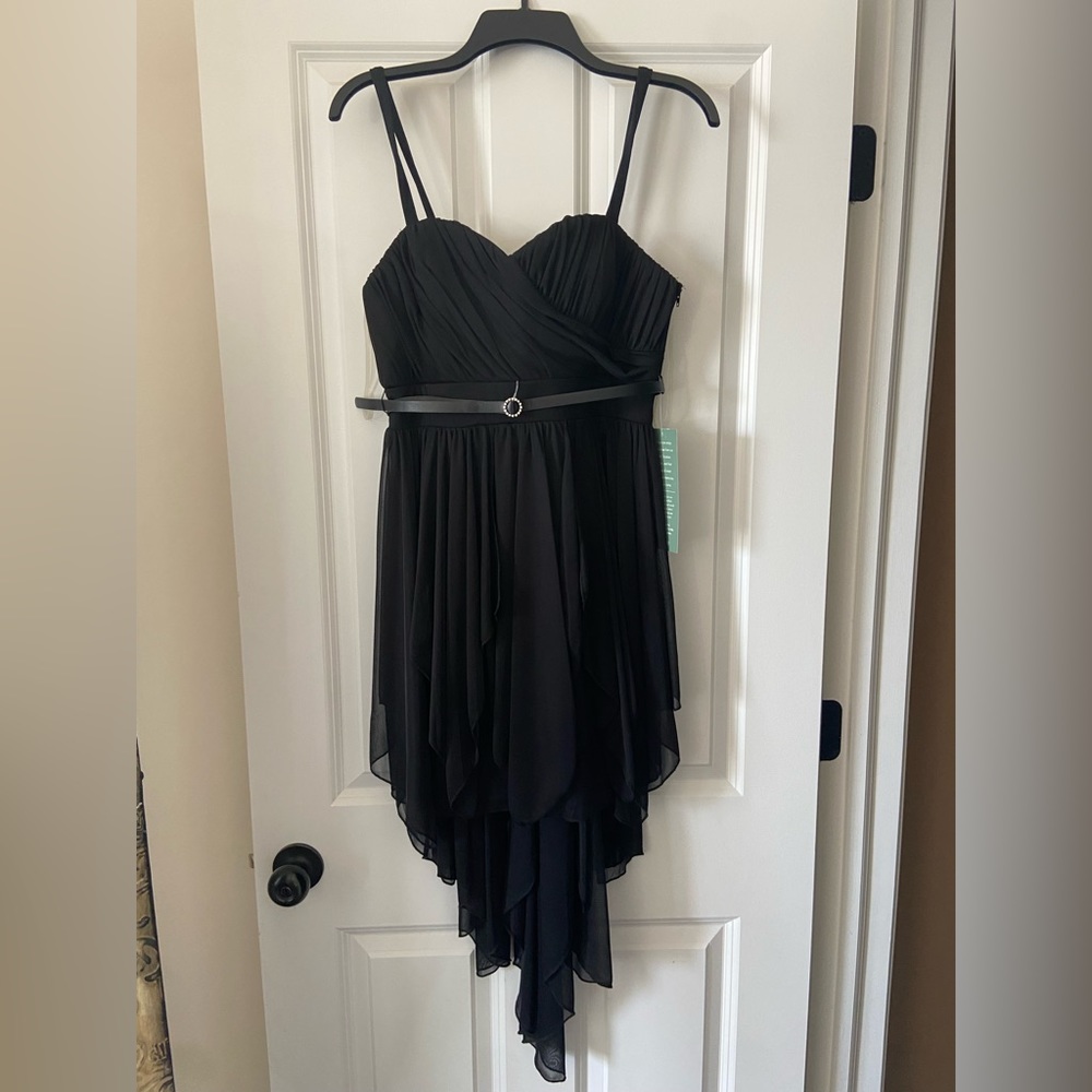 My Michelle black dress. Juniors Size 13. NWT.